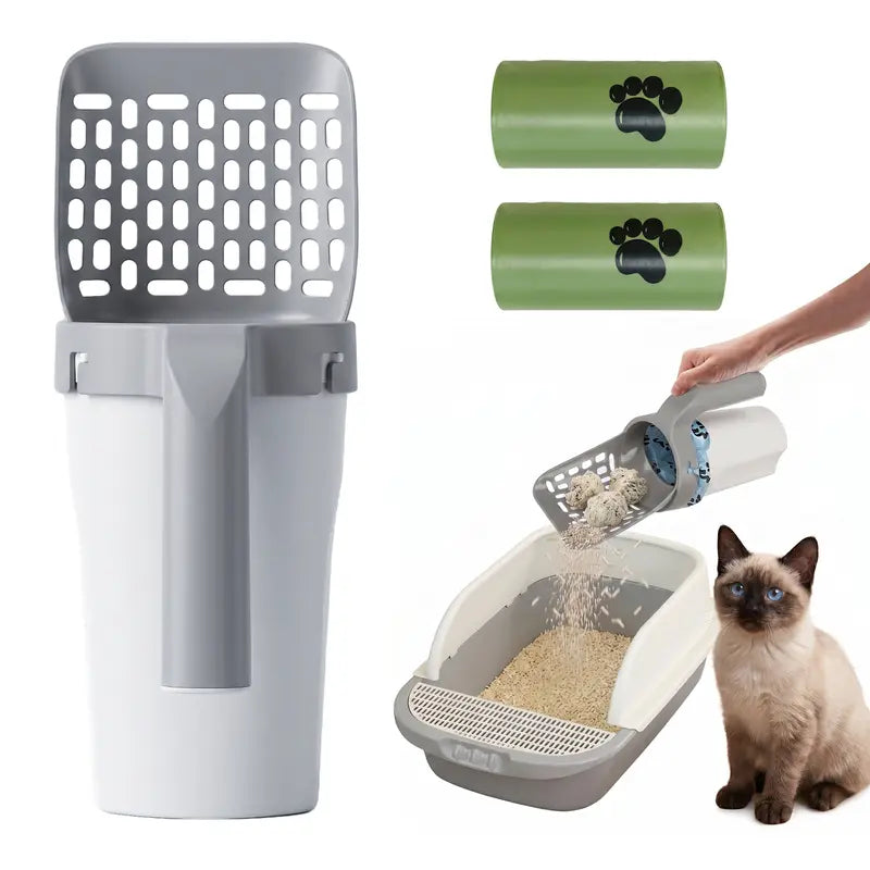 π₯ 50% OFF TODAY | Cat Litter Scooper with Holder