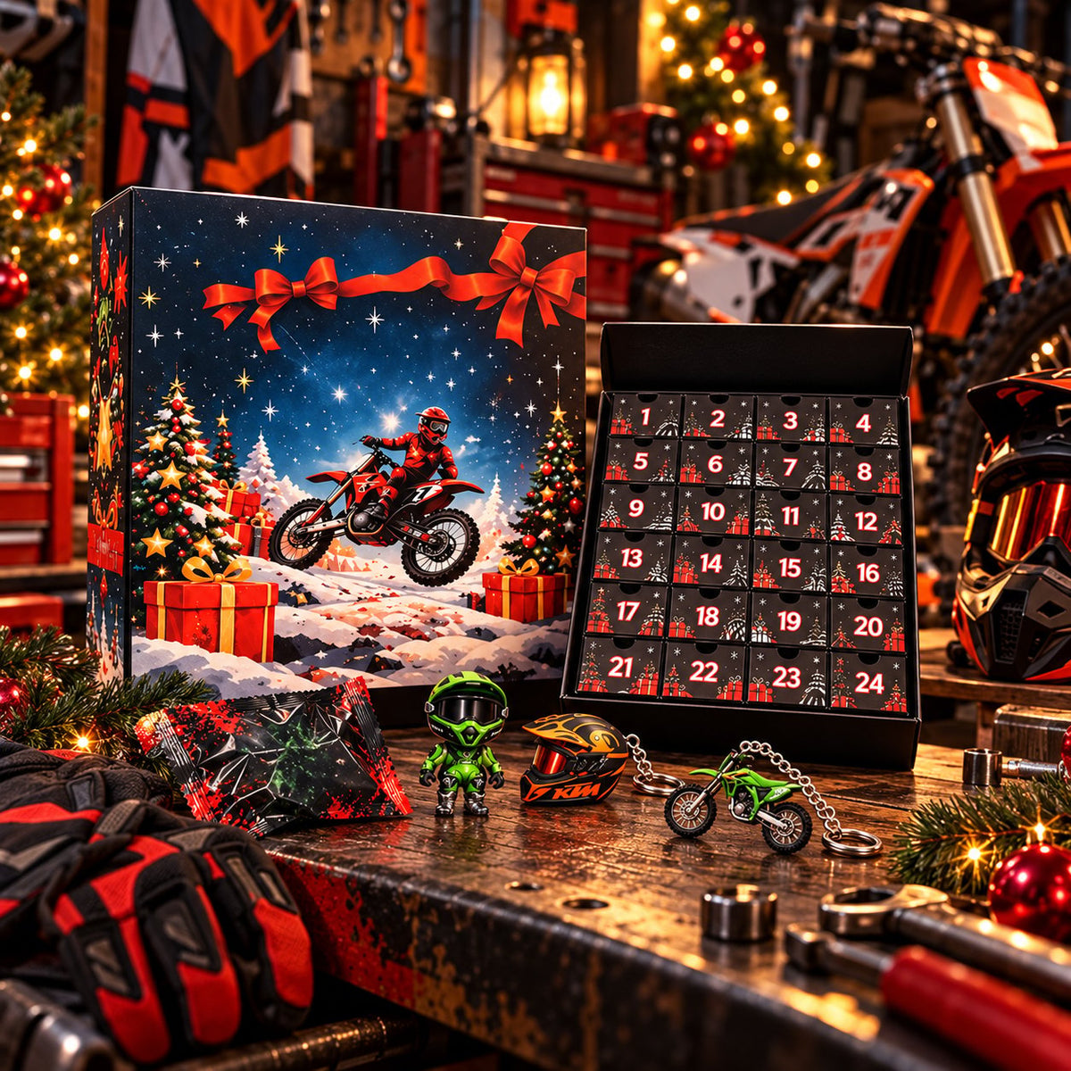 🏍️ 24-Day Motocross Advent Calendar – A New Dirt Bike Surprise Every Day