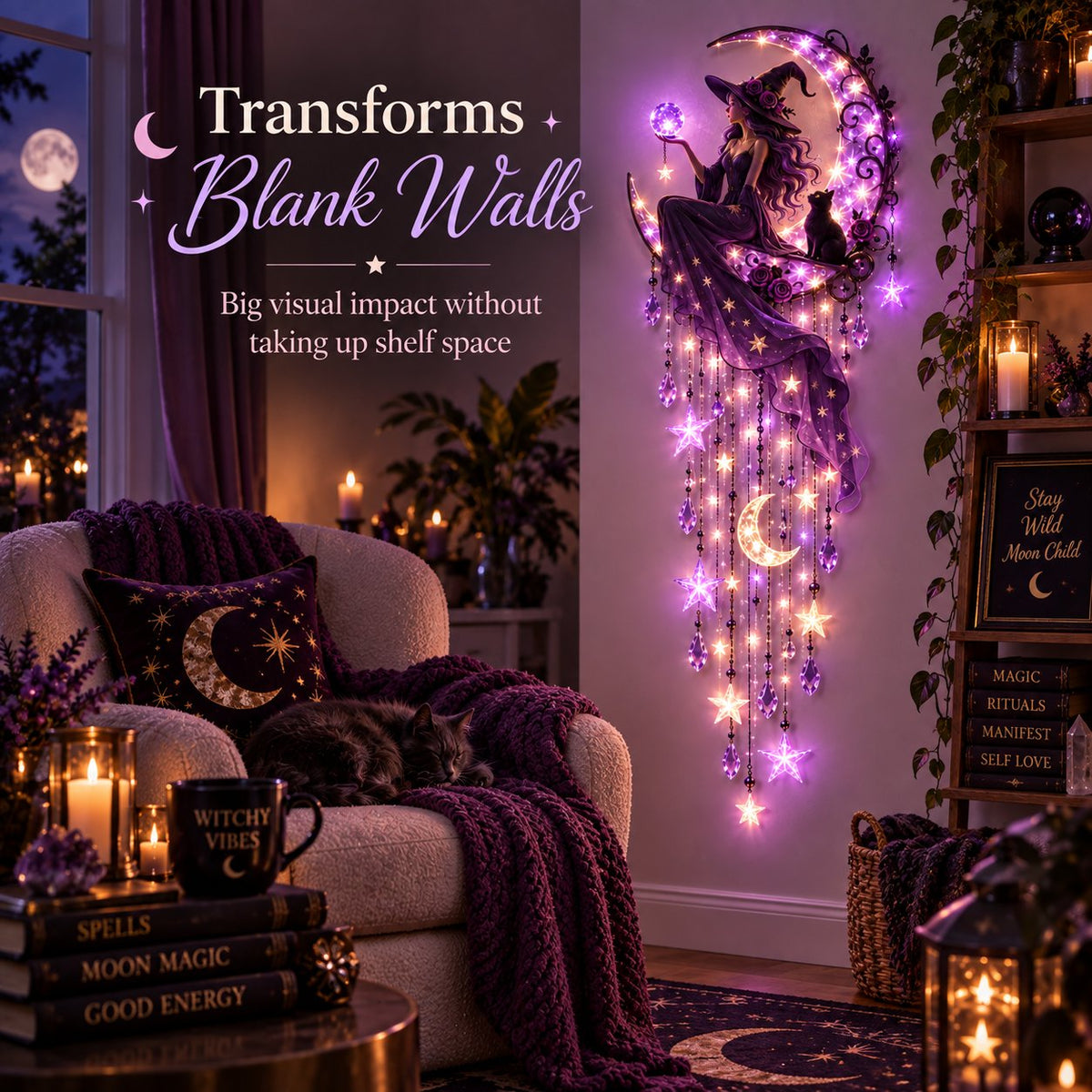 πβ¨ Bring a Little Witchy Magic to Every Empty Wall