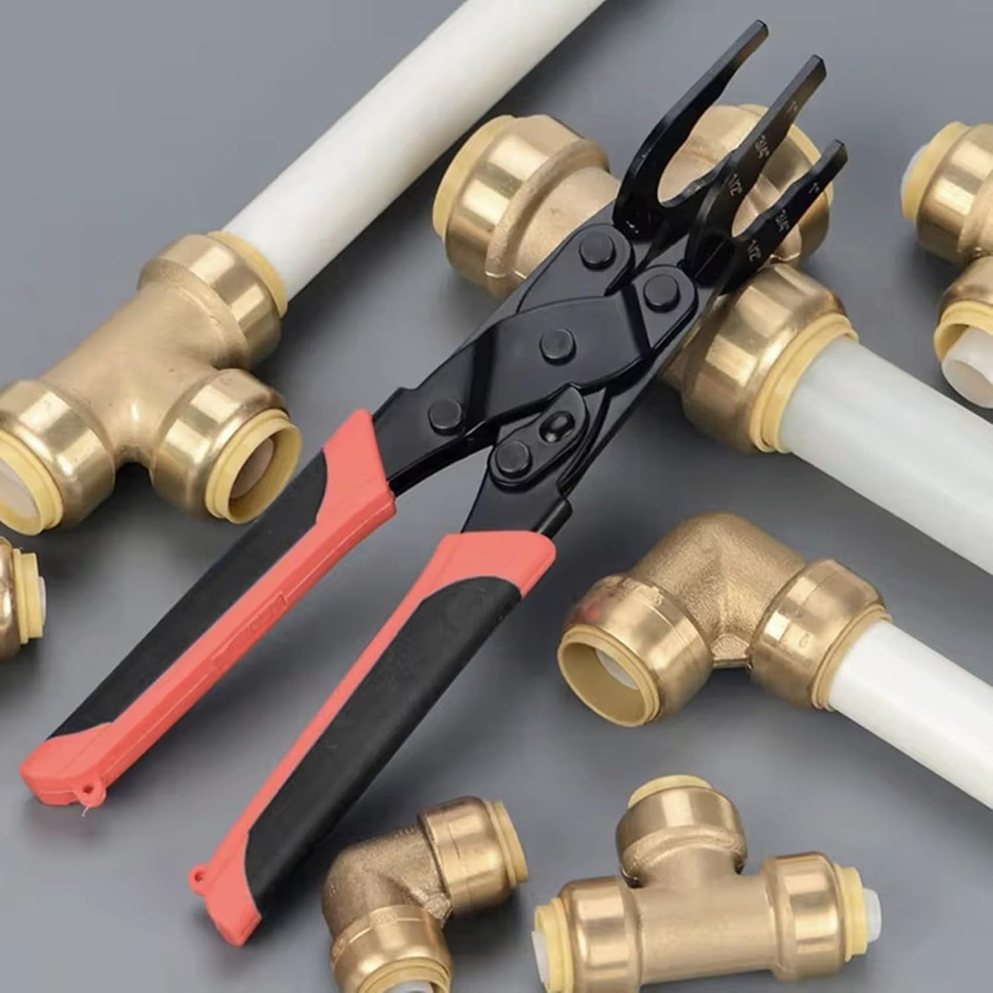 Exclusive Offerđ„Fit Disconnect Tong Tool for Easily Removing Push-to-Connect Fittings(1/2in, 3/4in, 1in)