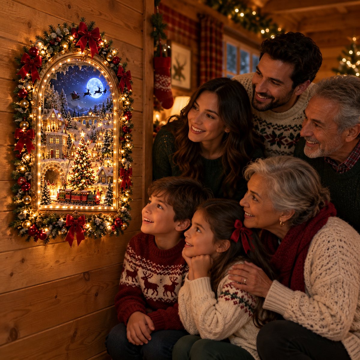✨The Christmas Portal – Animated Christmas Village
