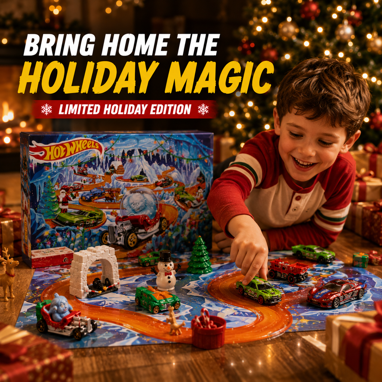 π 24-Day Holiday Racing Advent Calendar