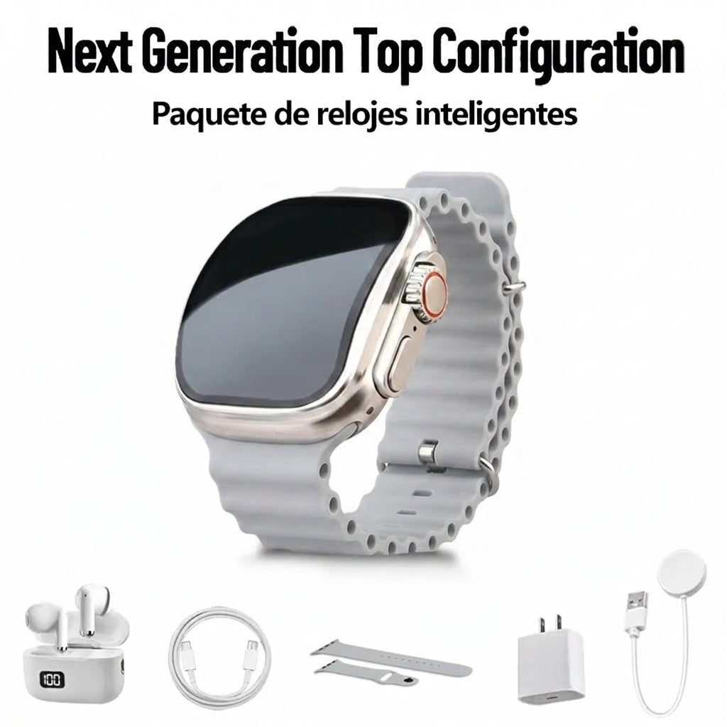 Smartwatch Set with Earbuds β One Set, Everything You Need