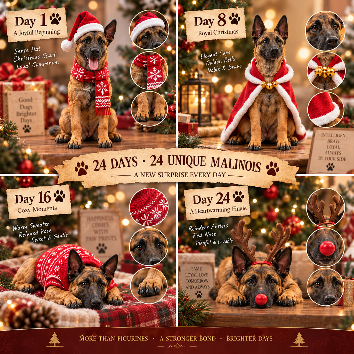 π Belgian Malinois Advent Calendar β 24 Days of Dog Lover Joy