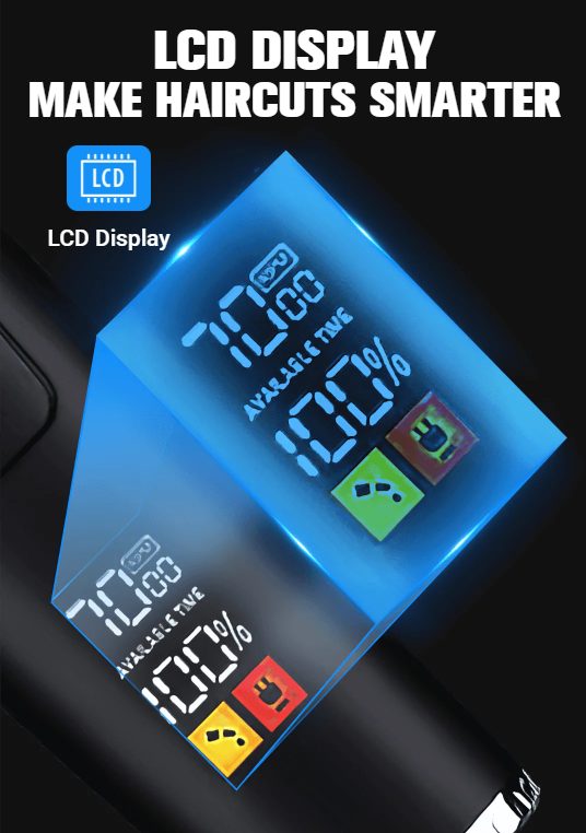 🔥New Hot Selling🔥 Household Digital Display Professional Electric Hair Clipper