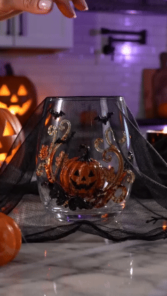 ππ» 3D Halloween Glassware β Artisan Design, Luminous Glow, Perfect for Fall & Festive Sips