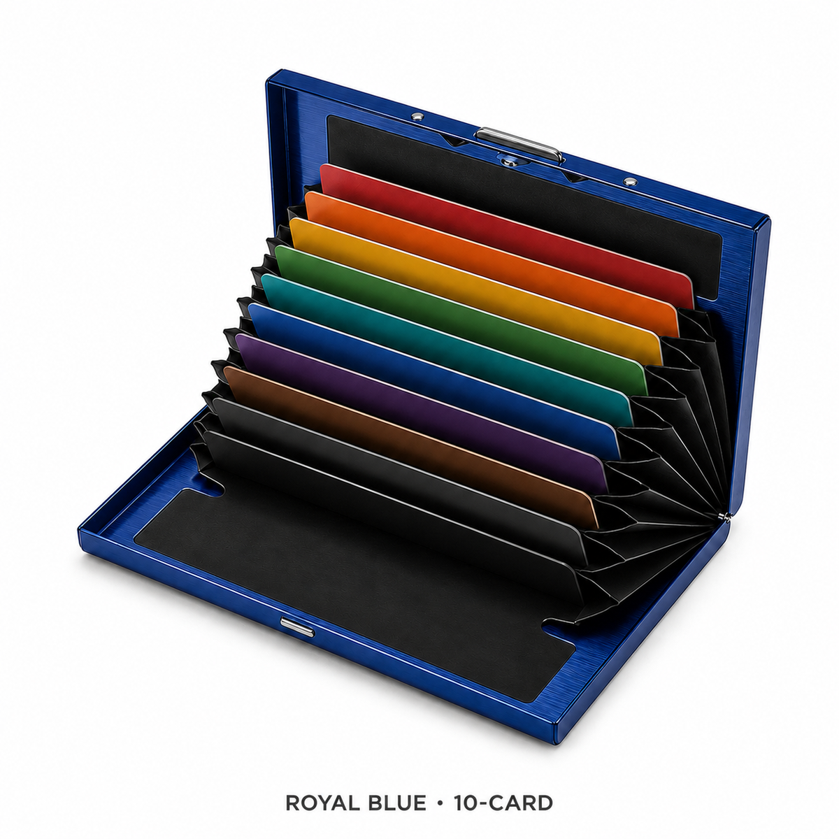 RFID-Blocking Stainless Steel Card Wallet β Organized, Secure & Pocket-Ready π