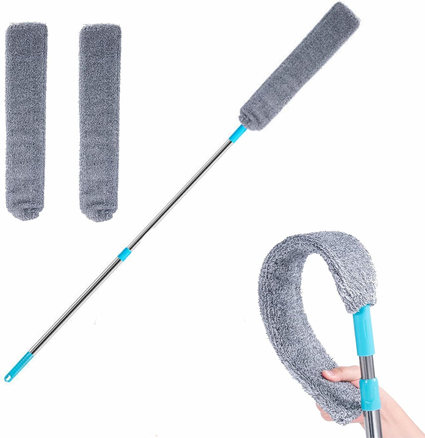 π§Ή Flexible Retractable Gap Duster β Long-Reach Microfiber Cleaner for Under Beds & Appliances