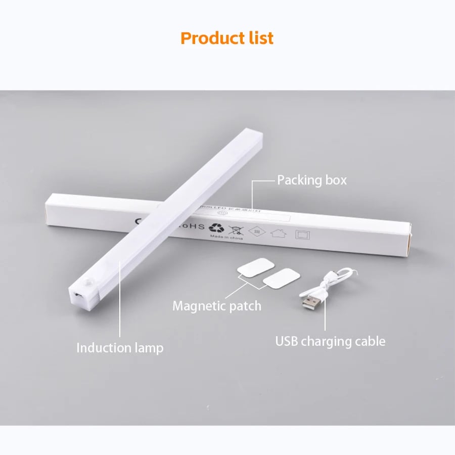 🔥LAST DAY SALE 49% OFF💡 Punch-free Smart Sensor Magnetic Rechargeable LED Lights✈Fast Worldwide Shipping