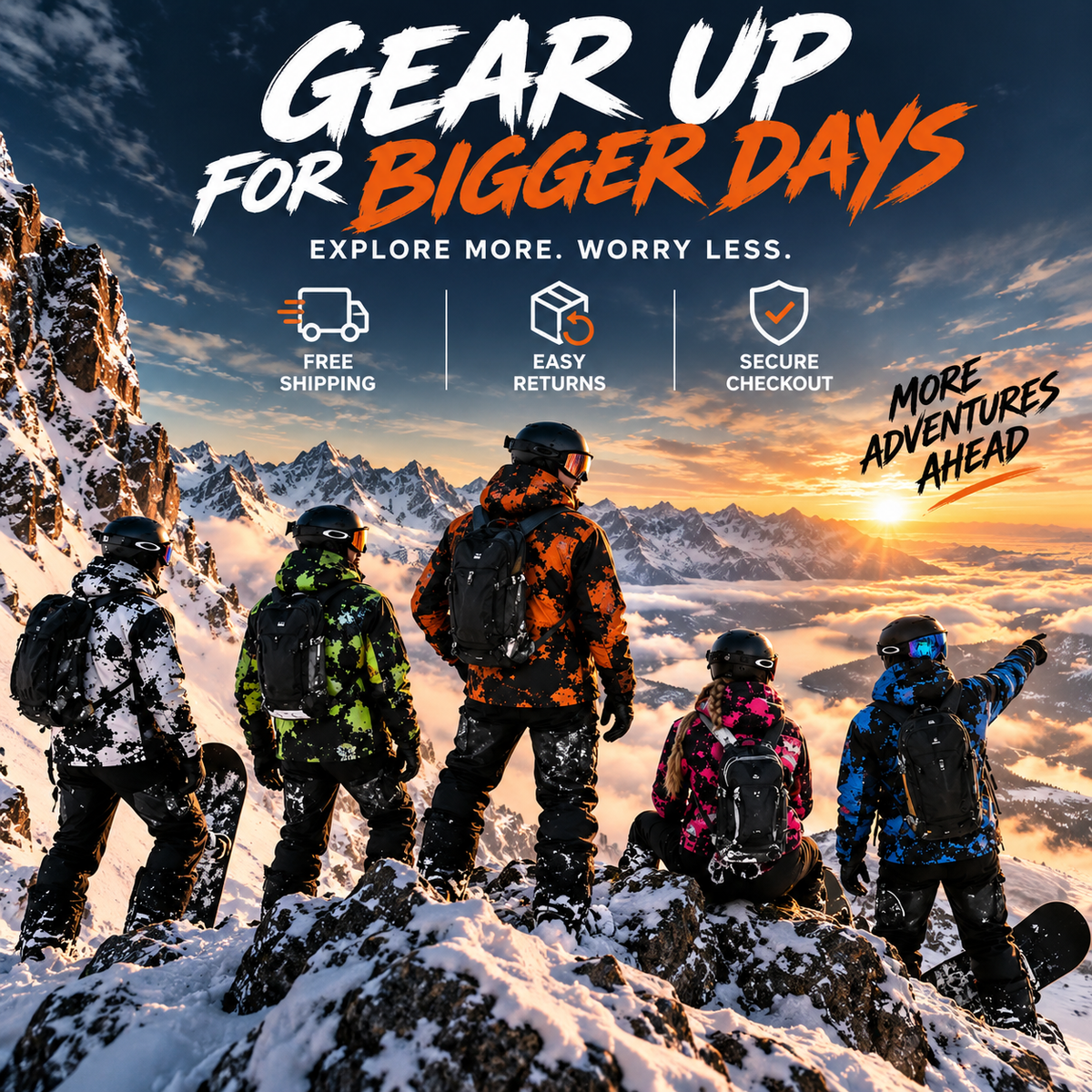 🔥Last Day 50% OFF❄️ Snow-Activated Jacket – Two Looks in One
