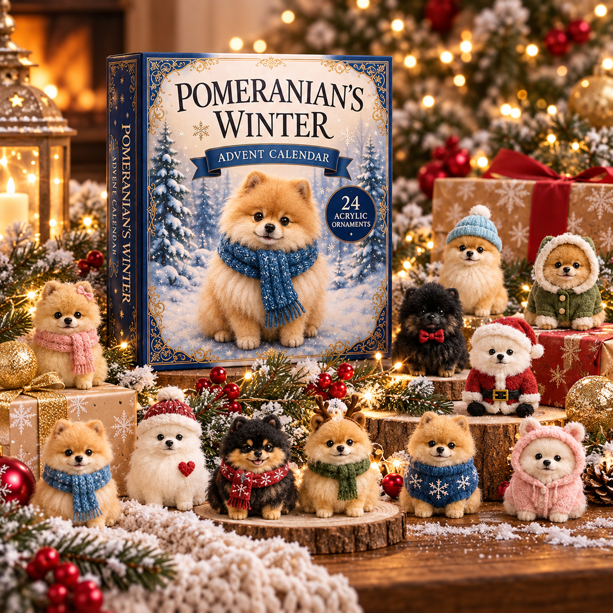 πΆπΎ Pomeranian Advent Calendar β 24 Days of Fluffy Christmas Surprises