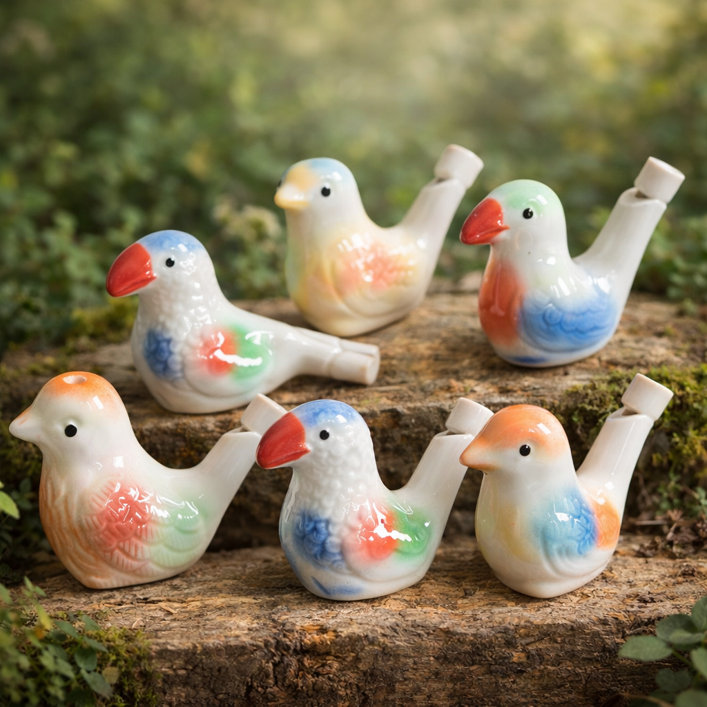 🎶 Nostalgic Ceramic Water Bird Whistles