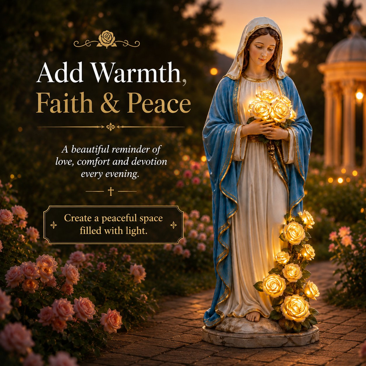 š„Last Day 49% OFF šVirgin Mary Garden Light