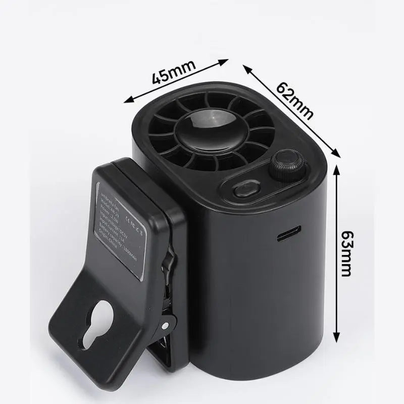 ❄️50% OFF TODAY🚗 USB Car Clip-On Fan – Stay Cool Anywhere