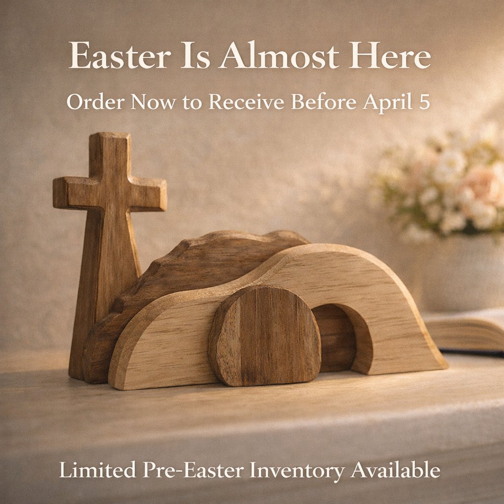 š„š„The Wooden Resurrection Cross & Empty Tomb That Reminds Your Family What Easter Is Really About