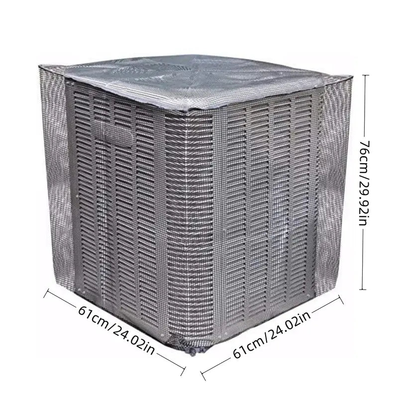 ⚡ Heavy-Duty Mesh AC Cover – All-Season Outdoor Protection