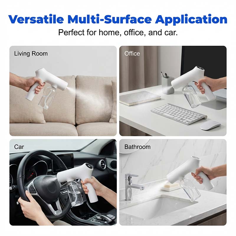 π¦ 50% OFF NOW! π« Cordless Nano Atomizer β Touchless Disinfecting, Blue Light β For Home, Office & Car π