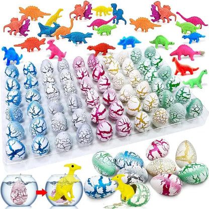 🦖 60 Hatching Dinosaur Eggs | Water-Expanding Dinosaur Surprise Toys