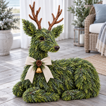🔥LAST DAY 49% OFF -🦌Evergreen Reindeer Christmas Decoration