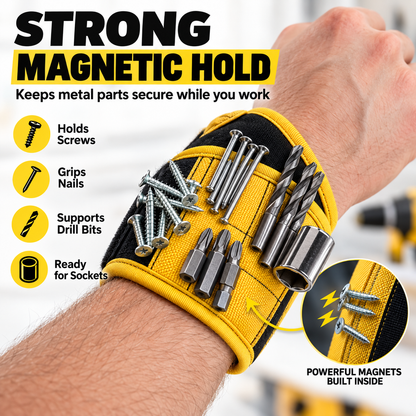 🧲 Magnetic Wristband Tool Holder – Hands-Free DIY Helper