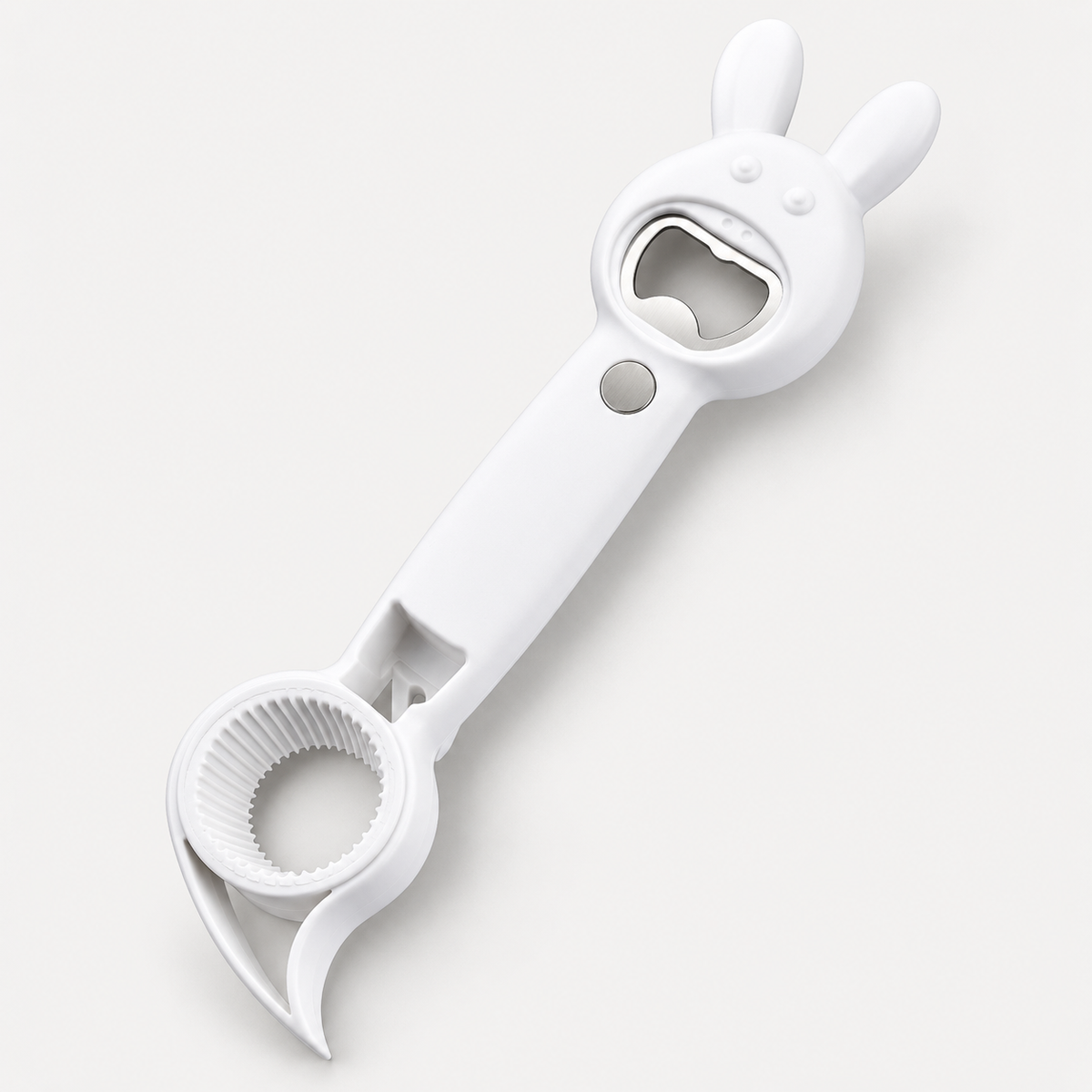 🔥🐰 6-in-1 Magnetic Rabbit Opener – Jar, Bottle, Can & Wine Opening Tool