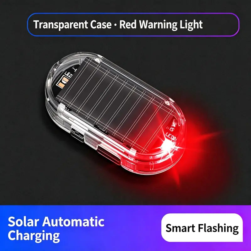 🔥 50% OFF TODAY | Solar Powered Car Alarm Light - Wireless LED Vehicle Security Indicator