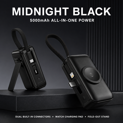 🔋 3-in-1 Mini Power Bank – One Compact Charger For All Your Devices