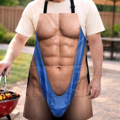 Personalized Photo Apron With Pocket – Gifts For Men – King Of The Grill