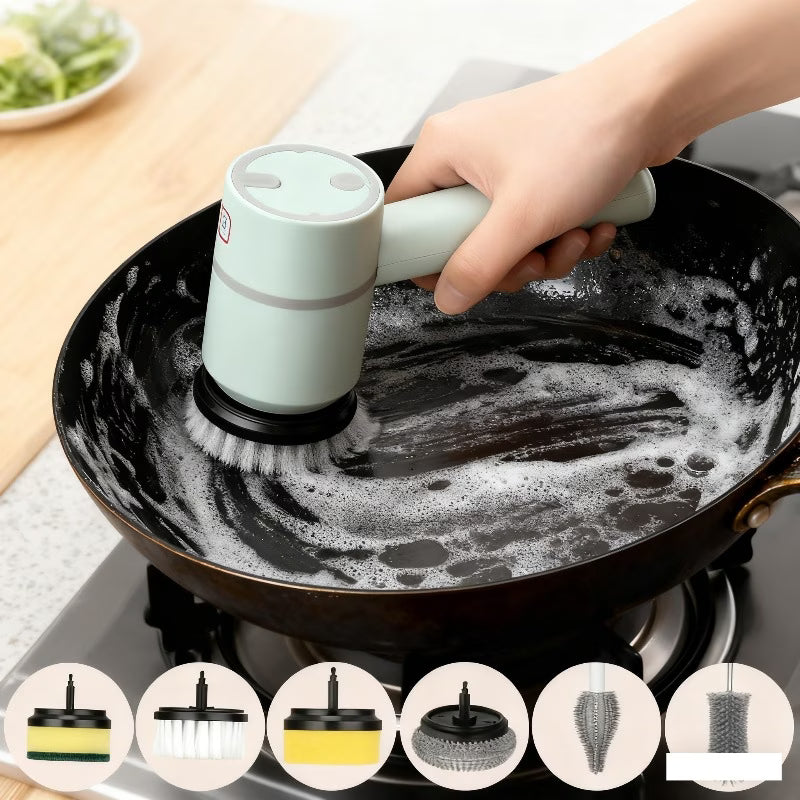 🔥Multi Functional Kitchen Dishwashing-Rechargeable Durable Battery Life