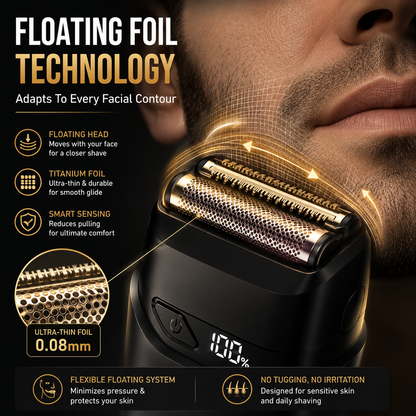 🔥 Hot sale  Portable Electric Foil Shaver For Men
