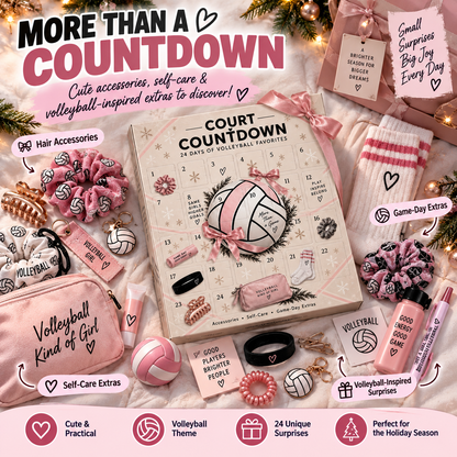 ✨50% OFF Volleyball Advent Calendar|🏐24 Days Of Christmas Surprises For Volleyball Lovers