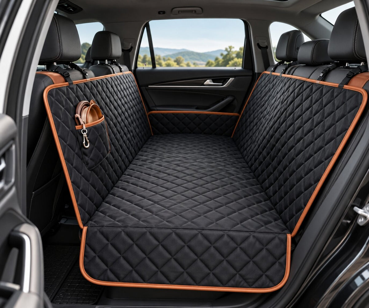 🐶Waterproof Dog Car Seat Cover – Anti-Scratch Pet Car Seat Protector