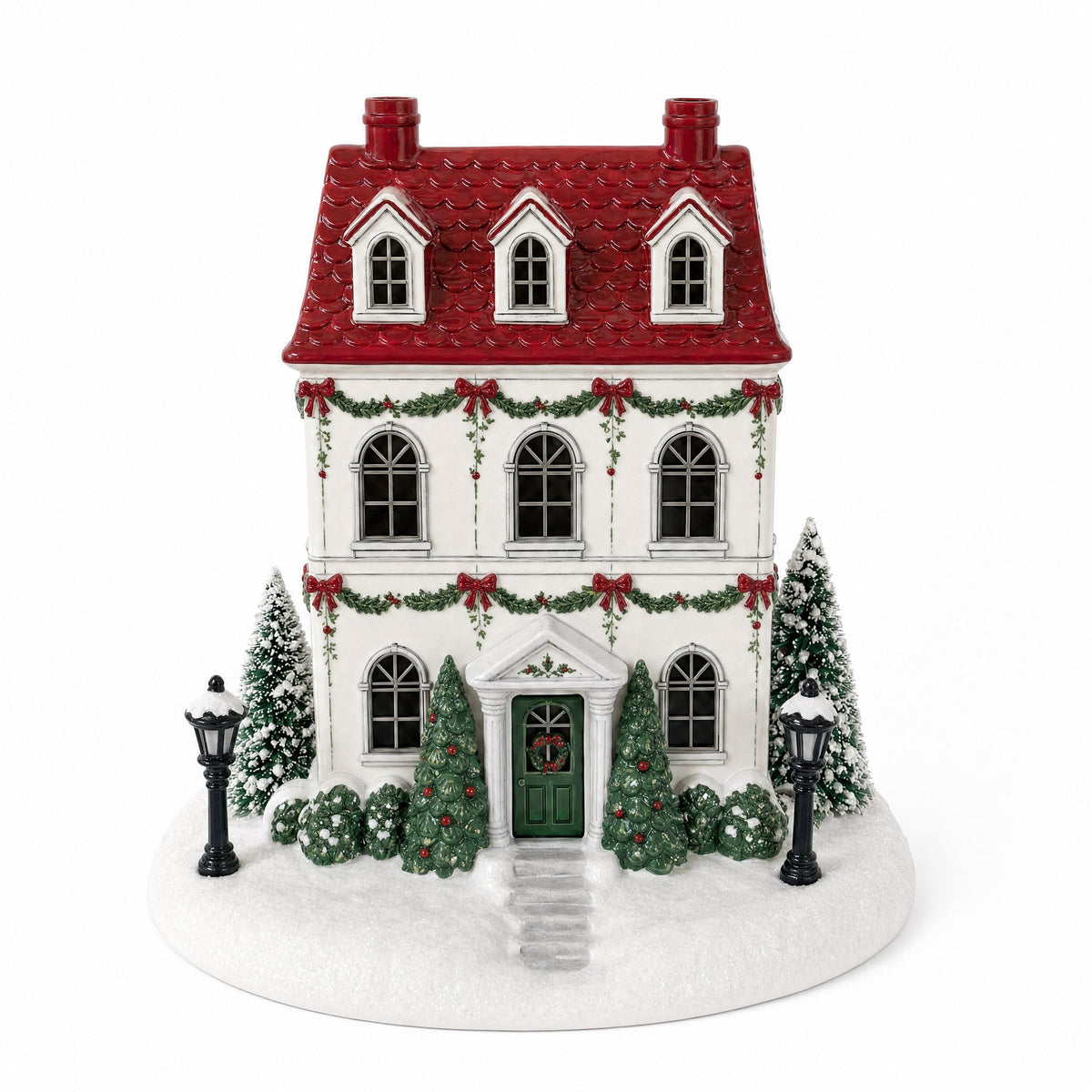🏡Christmas House Aroma Diffuser – Gentle Mist & Glowing Windows