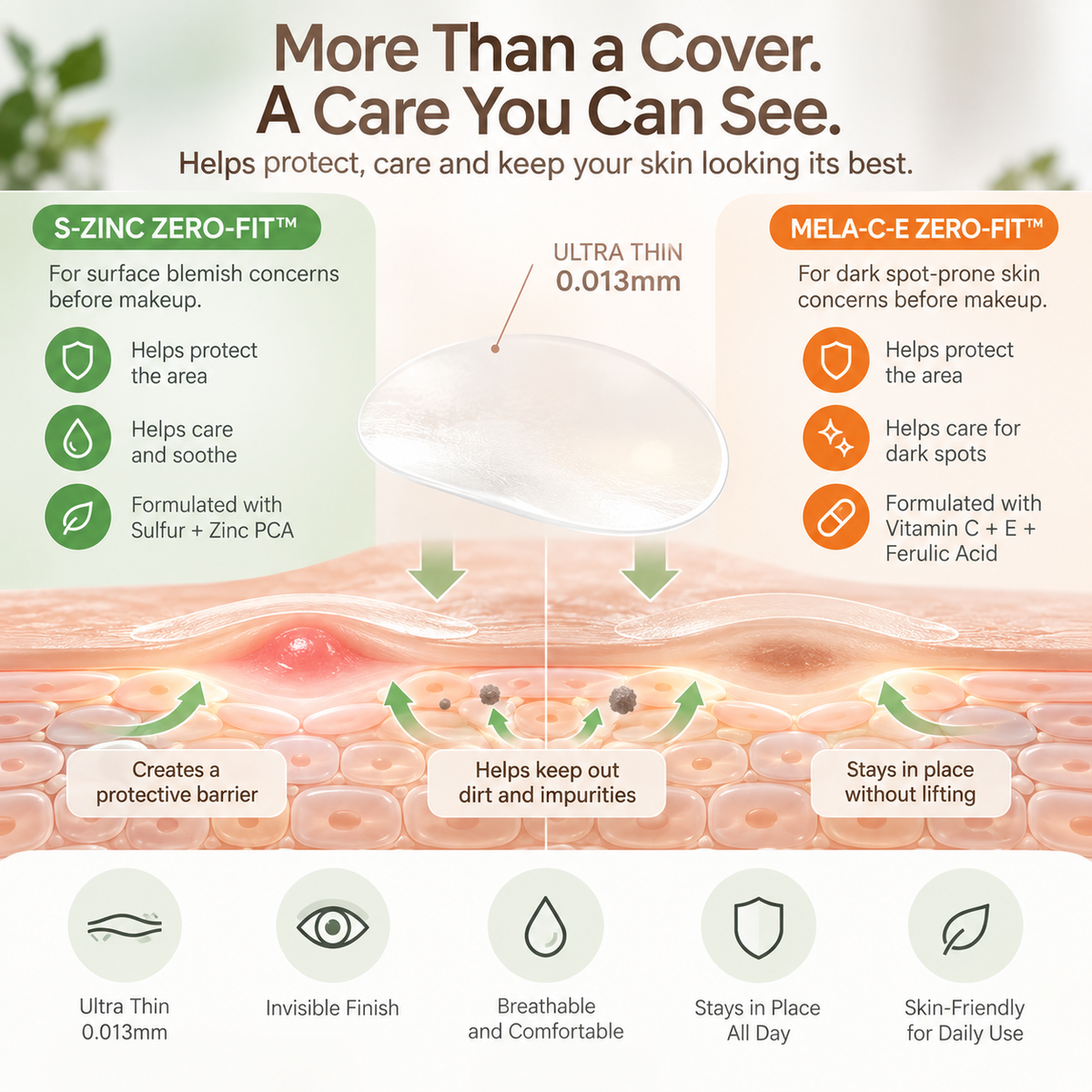 🧴PRE-MAKEUP SPOT PATCHES | Ultra-Thin Clear Blemish & Dark Spot Patches for a Smoother Makeup Finish