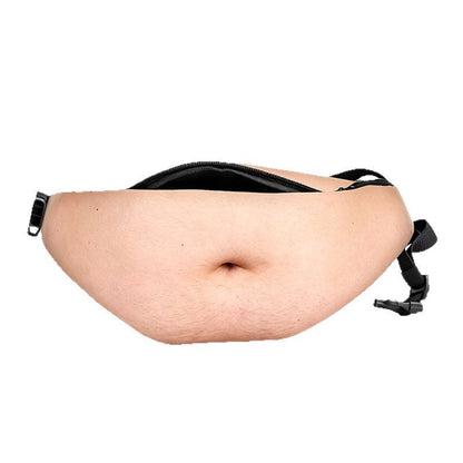 😂Beer Belly Fanny Pack | Realistic Belly Print Waist Bag in 4 Patterns