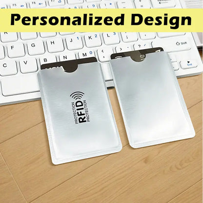 8 Pack RFID Blocking Sleeves for Credit Cards