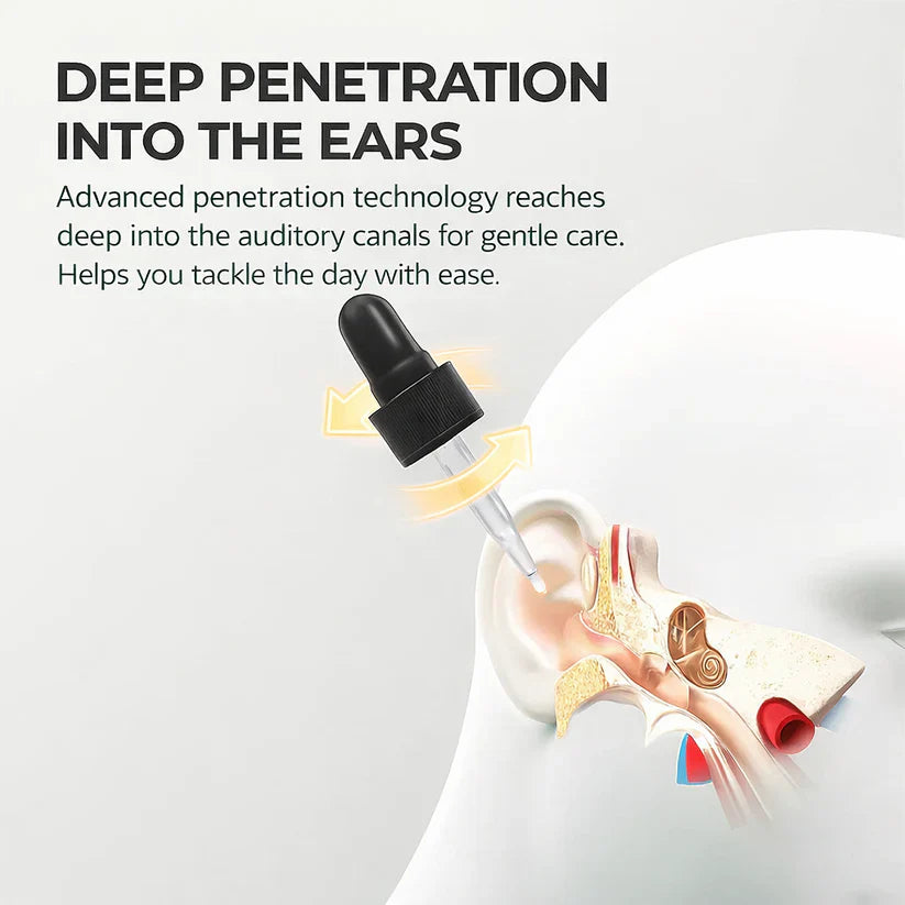 👂2026 Upgraded Tinnitus Ear Drops for Earwax Removal and Ear Comfort