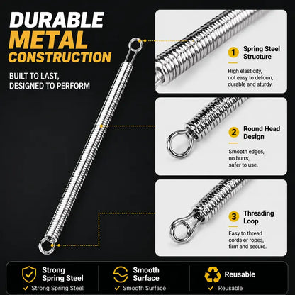 ⚡ Flexible Drawstring Threader Tool – 2PCS Stainless Steel Cord Repair Set