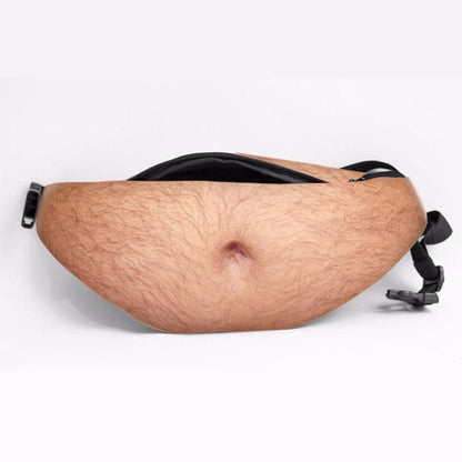 😂Beer Belly Fanny Pack | Realistic Belly Print Waist Bag in 4 Patterns