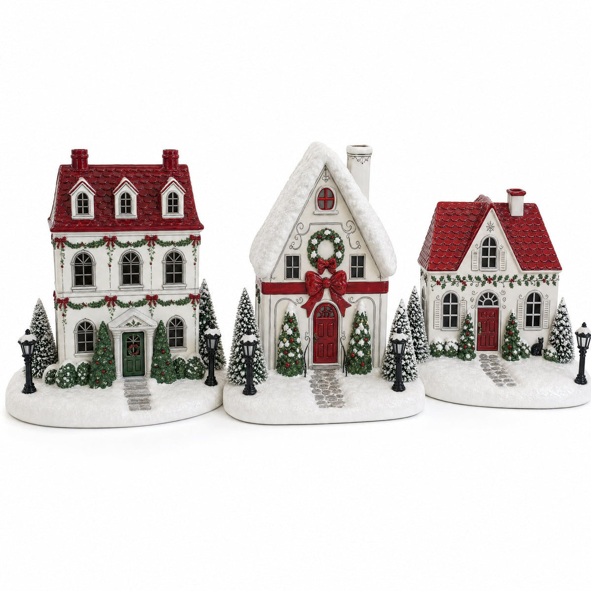 🏡Christmas House Aroma Diffuser – Gentle Mist & Glowing Windows