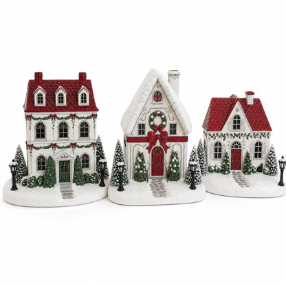 🏡Christmas House Aroma Diffuser – Gentle Mist & Glowing Windows