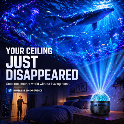 🔥Galaxy Projector, Create Fantastic Night Scenes In Your Room