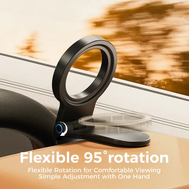 Strong Magnet Magnetic Cellphone Car Mount - Hands-Free Phone Holder, 95° Adjustable