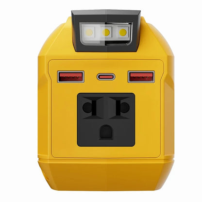 ⚡ 250W Portable Power Inverter – Turn 18V–21V Tool Batteries Into 220V AC Power 🔋