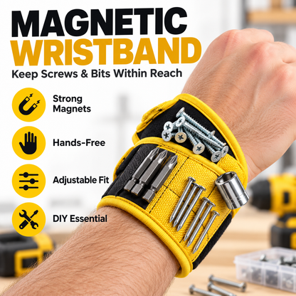 🧲 Magnetic Wristband Tool Holder – Hands-Free DIY Helper