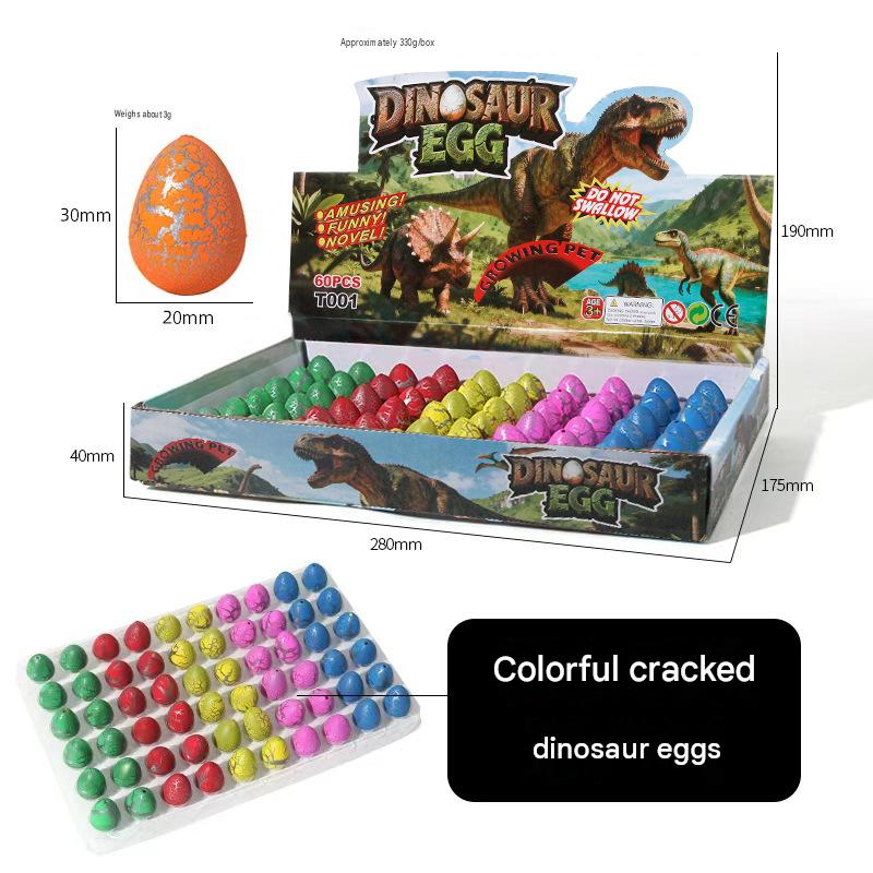 🦖 60 Hatching Dinosaur Eggs | Water-Expanding Dinosaur Surprise Toys