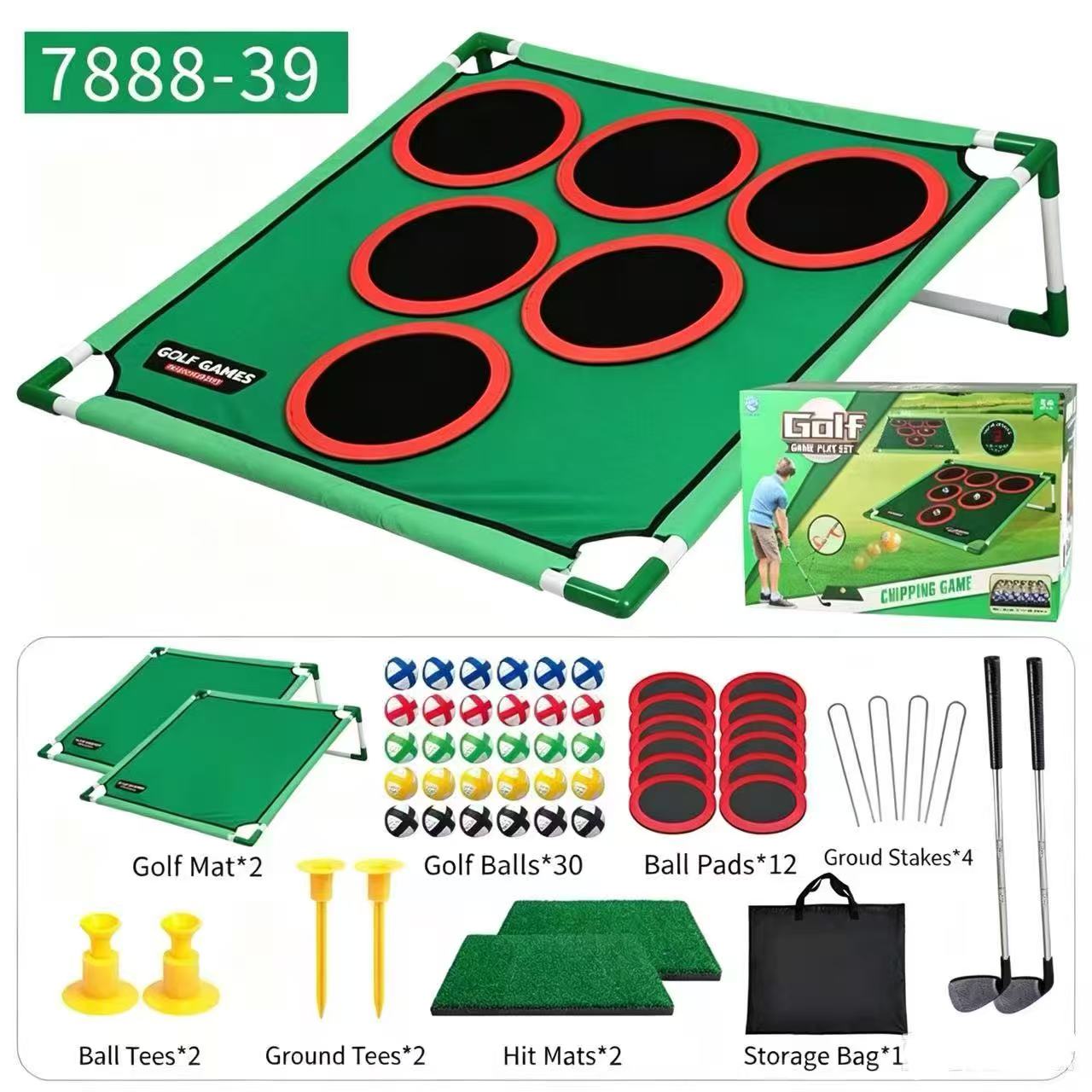 Golf Pong Game Set | Indoor & Outdoor Golf Beer Pong