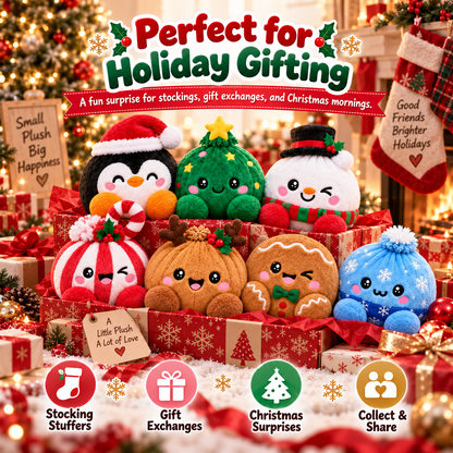 🎉Christmas Bao Plush Mystery Collection – Cute Holiday Plush Surprise