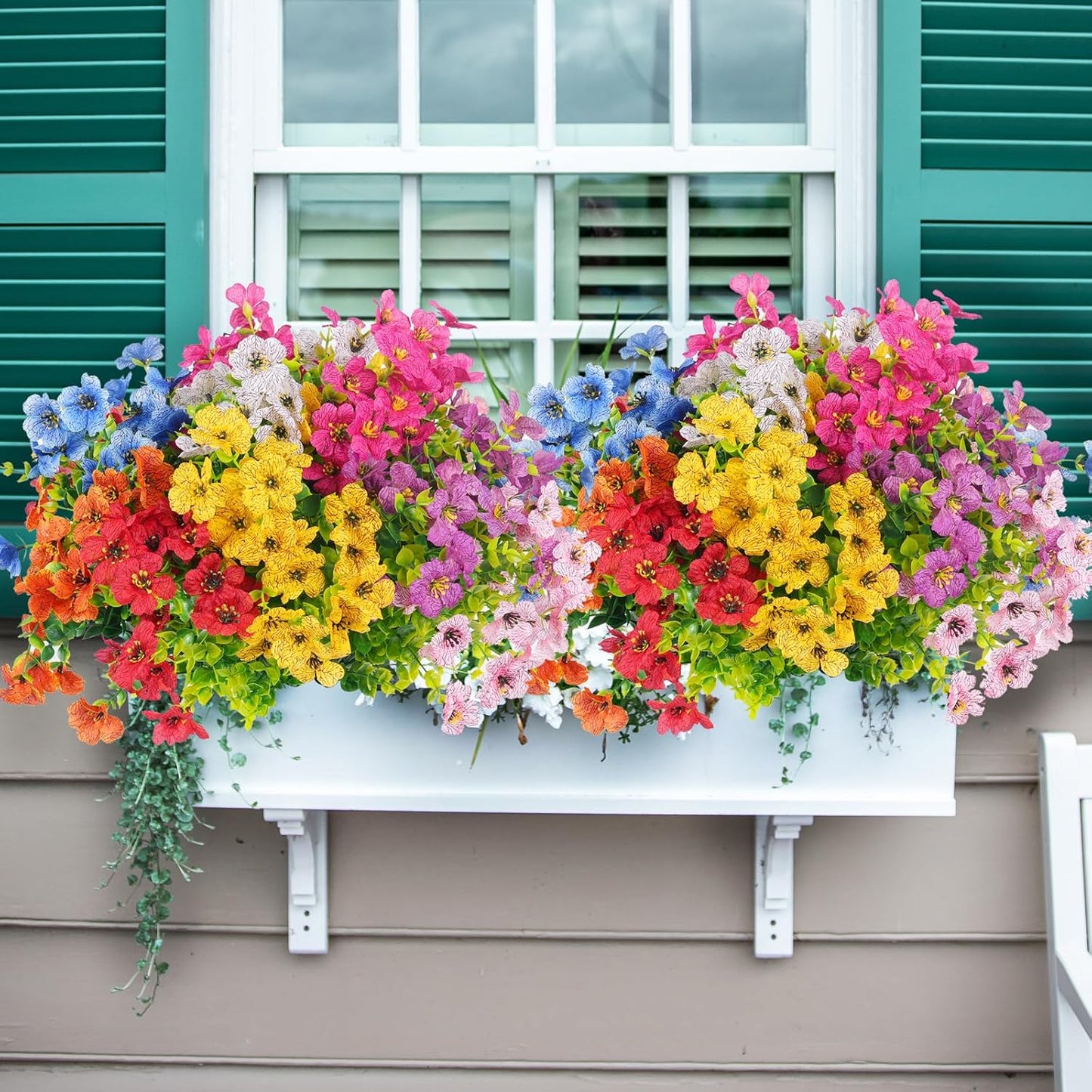 🌸Last Day Promotion!🌺UV Resistant Colorful Artificial Flower