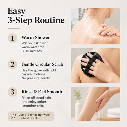💖 Hot Sale 49%OFF✨Soft Rubber Exfoliating Shower Glove